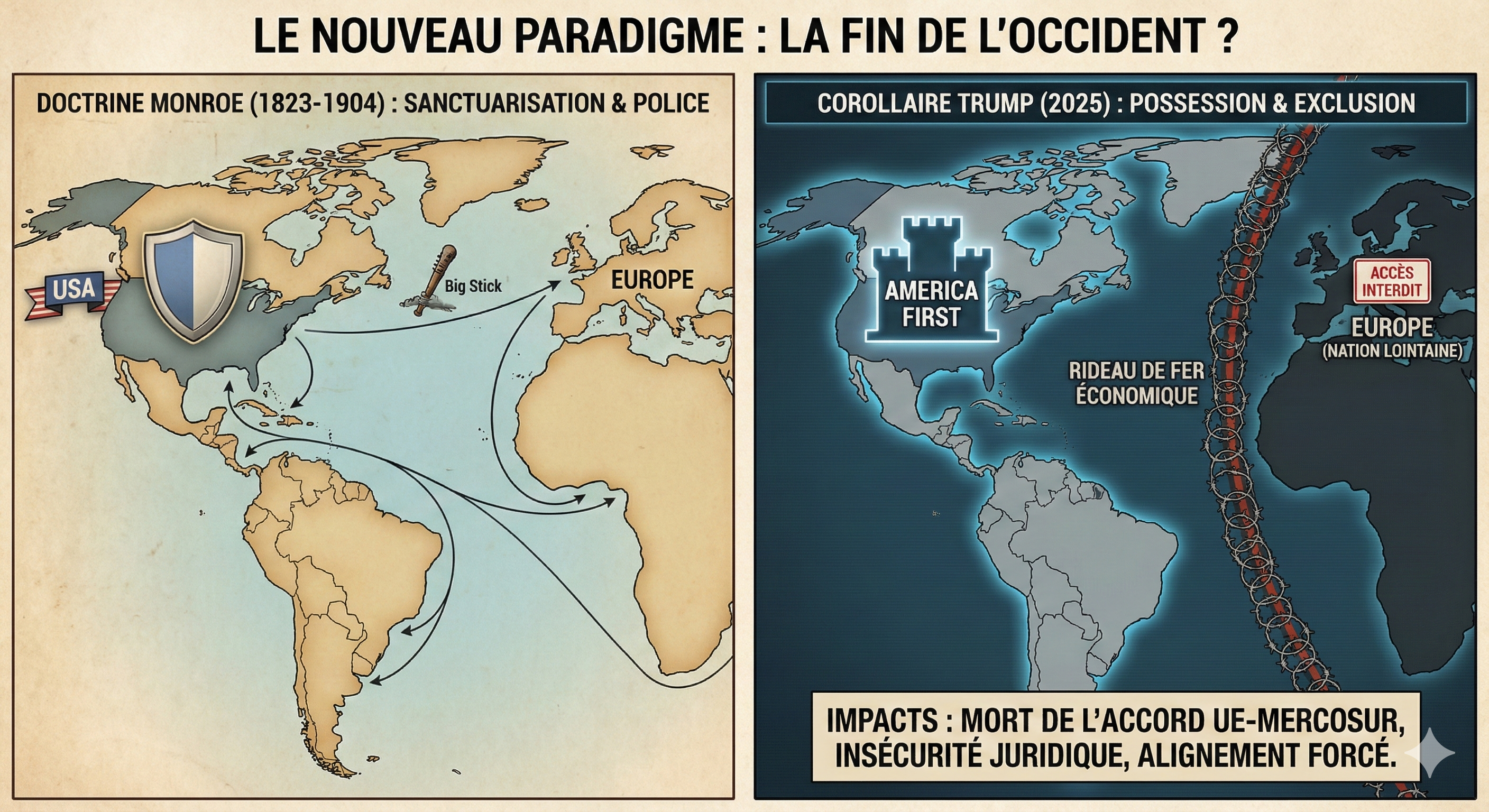 La nouvelle doctrine Monroe par Trump